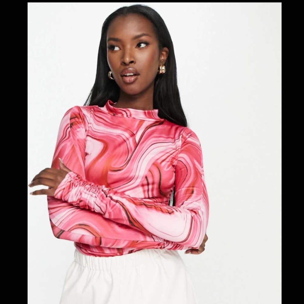 PUBLIC DESIRE PINK BODYSUIT